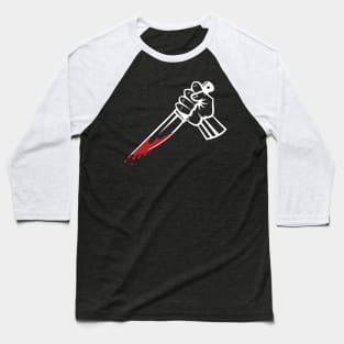 Bloody Knife Baseball T-Shirt